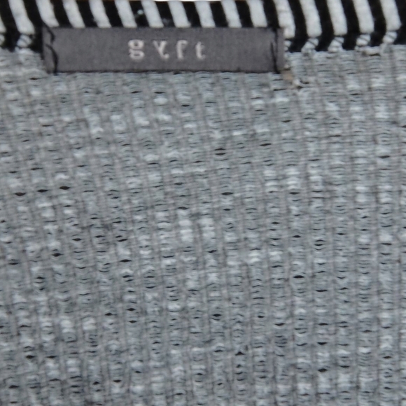 GYFY Women's Medium Striped Short Sleeve  Top - Picture 13 of 14